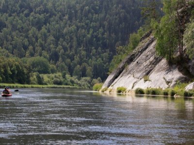 Во время сплава на реке Белой в Башкирии пострадала 29-летняя туристка