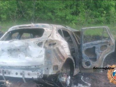 В Башкирии в ДТП сгорел легковой автомобиль и пострадали три человека
