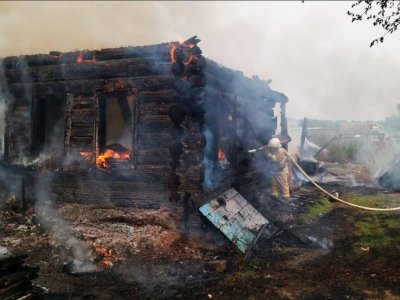 Пожилая женщина погибла при пожаре в Башкирии