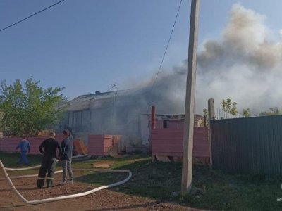 В Абзелиловском районе Башкирии во время пожара погибла женщина