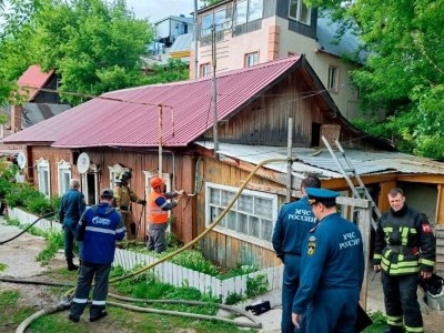 В Уфе в сгоревшем доме обнаружена погибшая женщина