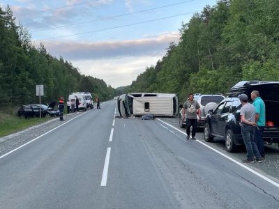 В Башкирии при столкновении двух автомобилей погибла пассажирка