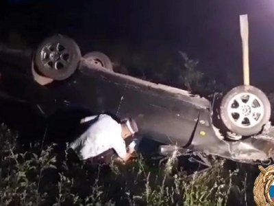 В Башкирии «Ауди А6» опрокинулась в кювет: пассажирка погибла