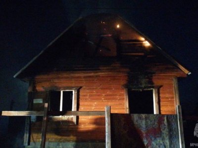 В Башкирии в сгоревшем доме нашли труп женщины