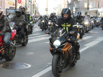 Байкеров будут штрафовать на 30 тысяч за шум от мотоциклов