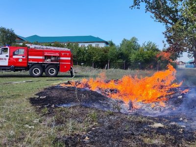 В Башкирии детская «шалость» привела к пожару