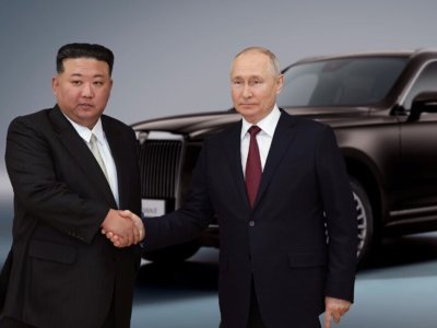 Путин подарил Ким Чен Ыну новый Aurus Senat