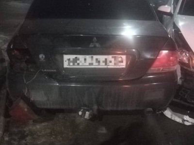 В Уфе при столкновении встречных машин пострадала 10-летняя девочка