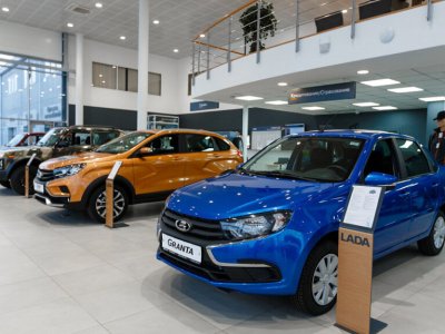В России на 64% увеличились продажи новых автомобилей