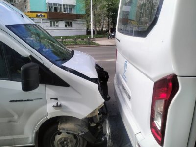 В Башкирии в ДТП с двумя автобусами пострадали пассажиры