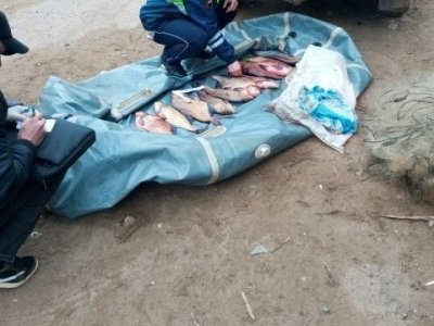 В Башкирии поймали браконьера с лодкой, сетью и 11 лещами