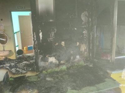 В Башкирии загорелся детский сад